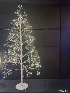 Meilleures ventes Nouvelle décoration de Noël Arbre <span class=keywords><strong>LED</strong></span> H <span class=keywords><strong>120</strong></span> <span class=keywords><strong>cm</strong></span> Cadre en métal Fil de cuivre blanc chaud Lumière d'arbre pour fête de jardin Décoration - Product Image 2