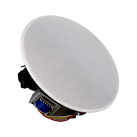 Altavoces Coaxiales de Techo de 5 Pulgadas de Alta Calidad, Impedancia de 8 ohmios, Serie de Altavoces Autoamplificados para Uso en Casa, Gimnasio, Cafetería