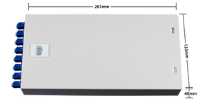 Caja de terminales de fibra óptica de MT-1201, 4 puertos <span class=keywords><strong>FDH</strong></span>, 8 núcleos, caja de empalme de fibra óptica completamente cargado, Hub de distribución de fibra <span class=keywords><strong>FDH</strong></span> - Product Image 3