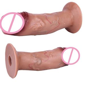 FAAK Latest Realistic Pneumatic Silicone Ovipositor Anal Sex Toys Lay Eggs <b>Dildos</b> for Men Women Anus Plug Novel Orgasm Adult Toy - Product Image 4
