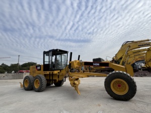 Used Caterpillar CAT140H Motor Grader 2022 <b>Model</b> Cummins <b>Engine</b> Gearbox Japan Origin Less Hours for Engineering Use - Product Image 2