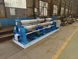 Nouveau design Machine à cintrer les tôles d'acier Machine à rouler les tôles métalliques hydraulique électrique Machine à rouler les tôles d'acier inoxydable - Product Image 3