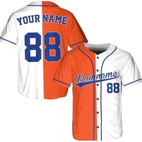 Orange  White  Navy