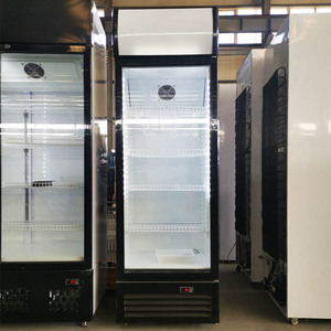 Direct Factory Sales <b>Standing</b> Display Soft Drink Freezer Refrigerator With Glass <b>Door</b> Cool Climate Cooling HAC-330 400L Cool - Product Image 3