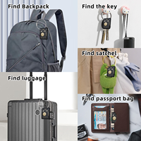 Traceur GPS étanche iOS Android, localisateur intelligent anti-perte, mini-dispositif de recherche pour portefeuille et cartes