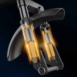 Công Suất Cao Tùy Chỉnh 10 Inch Có Thể Gập Lại Điện Xe Tay Ga Cho Người Lớn 15Ah Dung Lượng Pin Cảm Biến Loại Thông Minh Với Biểu Tượng Tùy Chỉnh - Product Image 4