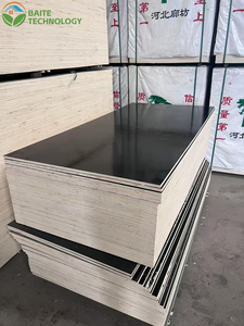 plywood sheet 4x8 High-Turnover Black Waterproof Double-sided Laminated Film Faced Plywood construction plywood - Product Image 5