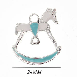 Liontin Mini Berlapis Emas untuk Bayi, <span class=keywords><strong>Enamel</strong></span> Islami Muslim Allah, Pita, Simpul, Mahkota untuk Anak-anak - Product Image 6