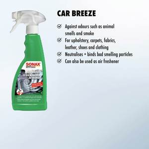 Spray désodorisant et rafraîchissant Smokeex 500 ml Neutralise les odeurs de fumée, d'animaux et de nourriture dans la voiture et la maison - Product Image 2