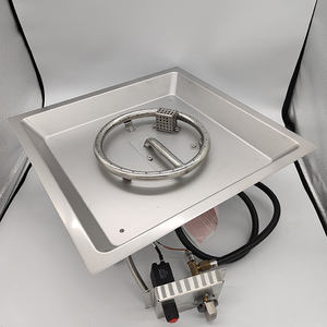 <span class=keywords><strong>Brasero</strong></span> en acier inoxydable pour foyer d'extérieur Brûleur de foyer Taille personnalisée <span class=keywords><strong>Kit</strong></span> de foyer au gaz de haute qualité - Product Image 1