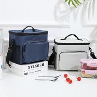 Sac isotherme personnalisé de grande capacité 600D avec motif de lettres, étanche, isolé, à panneau solaire, fermeture éclair, imperméable