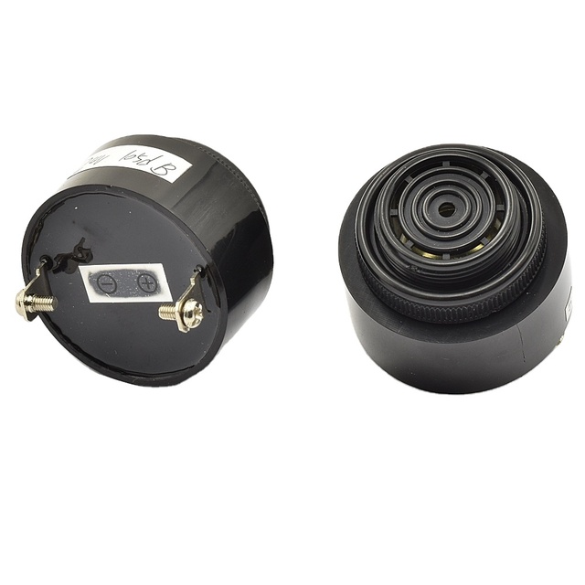 OEM 220V 43mm Outdoor Piezo Buzzer 2.8kHz 91dB Fast Pulse for Fire Alarm System