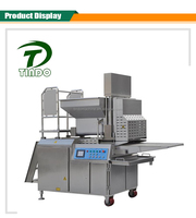 Machine automatique industrielle et commerciale en acier inoxydable pour la fabrication de galettes de viande, de légumes et de hamburgers