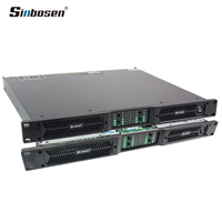 D4-1300 plus stable sous 2ohm 1u 4 canaux amplificador numérique 2400-watt-amplificateur de puissance