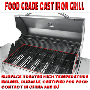 Parrilla Eléctrica de Carbón y Gas para <span class=keywords><strong>Barbacoa</strong></span>, Kamado, Juego Portátil con Alfombrillas, Máquina para Asar Pollo, para Acampar al Aire Libre, Estilo Coreano - Product Image 3
