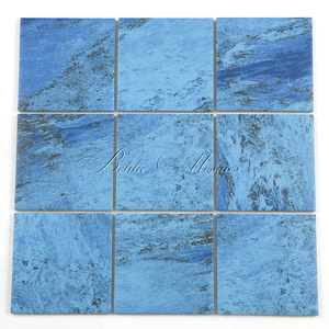 Azulejo de Porcelana para Piscina, Mosaico de 5 mm de Grosor, Superficie Mate, Revestimiento Moderno para Paredes Exteriores, Diseño Tropical, Efecto Estilo Bali - Product Image 5