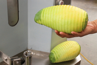 Pompoen Ananas Mango Jackfruit Kokosschilmachine Automatische Broodvruchtschiller