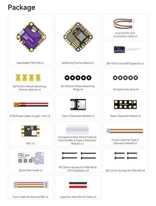 Contrôleur de vol SpeedyBee F405 AIO 40A Bluejay 3-6S avec configuration sans fil 25.5x25.5mm O3 Direct FPV Drone ESC - Product Image 5
