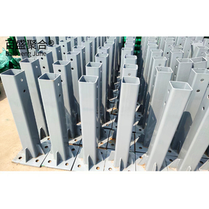 Q345 Q235Wビーム価格ハイウェイガードレール亜鉛メッキステンレス鋼亜鉛コーティングポスト + スクリューガードレール - Product Image 3