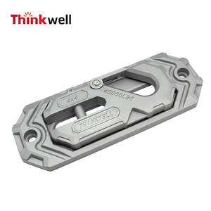 ऑफ-रोड वाहन विनच गाइड टो हुक एल्यूमीनियम रिसेस्ड विनच शॉकल किट के साथ - Product Image 2