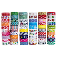 Ruban Washi Adhésif Personnalisé à Faible MOQ, Motifs Animaux Mignons, Vente en Gros, Style Japonais, Impression Personnalisée