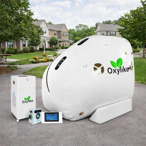 โรงงานขายส่ง Oxylike OLS-S1 1.5ATA 7.2PSI ห้องออกซิเจนความดันสูงแบบพกพาชนิดนั่งสำหรับการฟื้นฟูร่างกายสำหรับนักกีฬา - Product Image 2