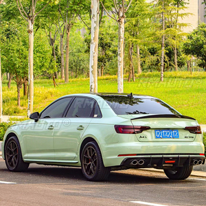 วัสดุคาร์บอนไฟเบอร์แท้ สปอยเลอร์ฝากระโปรงท้ายรถยนต์ทรง Ducktail สำหรับ Audi A4 S4 B9 ปี 2016-2021 อุปกรณ์ตกแต่งรถยนต์ - Product Image 6