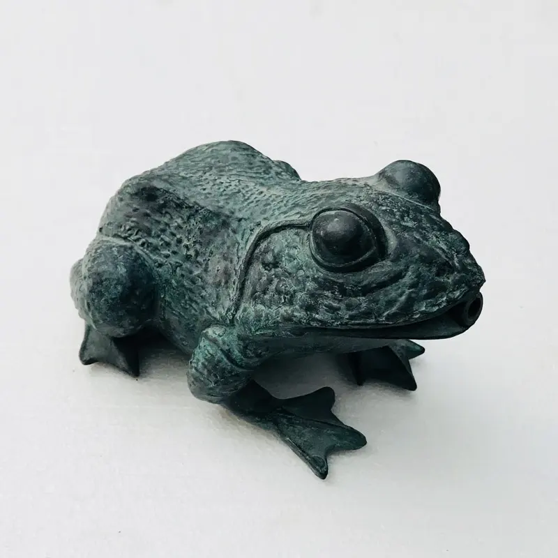 garden fountain frog type wholesale garden decoration resin sitting frog