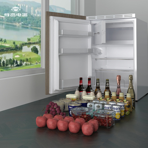 86L Built in Refrigerator 495mm Compact Single Door Direct <b>Cool</b> Manual Defrost Grade 1 Hotel Household - Product Image 2