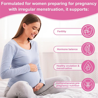 Capsules de vitamines prénatales multi-vitamines, folate, acide folique, myo-inositol, compléments de fertilité pour la conception
