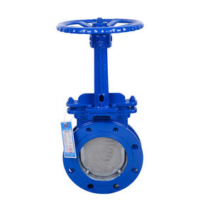 Vanne à guillotine PZ73H-10C DN50-400 à commande rapide, pneumatique, pour décharge de boue, d'eau, de scories, de cendres de charbon, de pulpe - Product Image 2