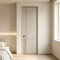 Porte en bois moderne pour résidence, porte en bois sur mesure pour projet de maison, entrée d'appartement, design d'habitation