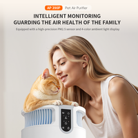 OEM/ODM, système intelligent de surveillance de la qualité de l'air, filtre HEPA H13, purificateur d'air pour animaux domestiques, bureau et maison