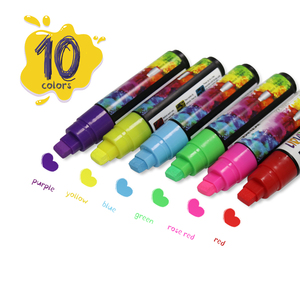 <span class=keywords><strong>Marqueur</strong></span> de <span class=keywords><strong>craie</strong></span> de fenêtre effaçable multicolore de haute qualité de 10mm - Product Image 3