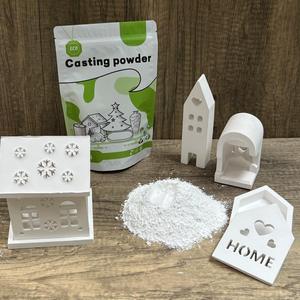 Creative Gypsum Craft Supplies DIY Hand <b>Casting</b> Kit Raw Material High-quality Jesmonite <b>Casting</b> Plaster <b>Powder</b> - Product Image 1