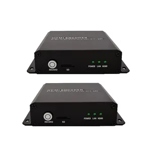 H.265 H.264 Hdmi Loop Out Encoder Analog Audio Input Record 1920*1080p Mpeg4 H.264 Audio Video Multi-channel Iptv Encoder