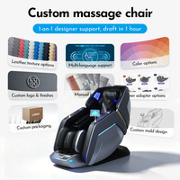 Fauteuil de massage intelligent YJ-L36 4D Manipulator SL Track Thai Spa avec étirement, airbag chauffant pour tout le corps, commande en gros, zéro gravité