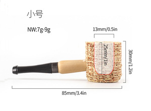 ท่อยาสูบซังข้าวโพดก้านไม้แบบใช้แล้วทิ้ง - Product Image 5