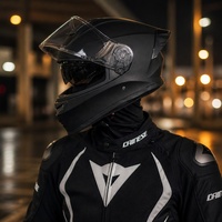 Coussinets de remplacement respirants pour casque de moto intégral Huanding, doublure intérieure, coussinets de joue, 54-61 cm