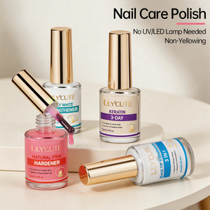 <span class=keywords><strong>LILYCUTE</strong></span> Esmalte de Uñas en Botella de Vidrio, Base de Aceite Líquido, Potenciador de Uñas, Cuidado, Reparación y Nutrición, Impermeable, Secado Rápido, Sin Necesidad de Horno - Product Image 5
