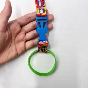 Personalized Logo Custom <b>Polyester</b> Heat Transfer Printed Adjustable Length Wine Beer Water Bottle Cup Holder Neck Strap <b>Lanyard</b> - Product Image 3