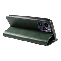 Funda Tipo Cartera de Cuero PU Premium para iPhone 14 Pro Max - Funda con Soporte para Teléfono, Ranuras para Tarjetas, Cierre Magnético y Protección Contra Impactos