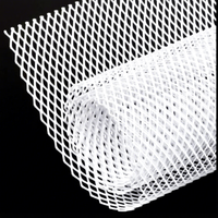 Grillage métallique perforé en acier inoxydable sur mesure, maille simple, avec soudure, pour protection et décoration