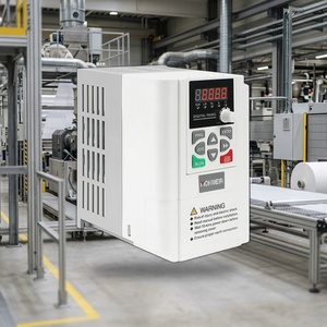 Mokweir MK100 VFD 0.4-22kW 220V ระบบควบคุมความถี่เฟสเดียว/สามเฟส สำหรับมอเตอร์ AC และปั๊ม - Product Image 1