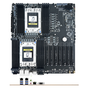 Dual <span class=keywords><strong>AMD</strong></span> epyc 7002/7003 Series CPU Bo mạch chủ với cực I/O băng thông PCIe 4.0 Khe cắm mở rộng E-ATX Yếu tố hình thức <span class=keywords><strong>DDR4</strong></span> Bộ nhớ - Product Image 4
