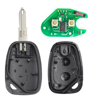 Keyecu 433 MHz PCF7946 Télécommande de voiture à 2 boutons pour Traffic Master Vivaro Movano Kangoo 2003-2013