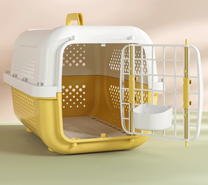 Boîte <span class=keywords><strong>de</strong></span> <span class=keywords><strong>transport</strong></span> pour animaux <span class=keywords><strong>de</strong></span> compagnie, écologique, respirante, grande capacité, avec bouton, pour chats et chiens, sac <span class=keywords><strong>de</strong></span> <span class=keywords><strong>transport</strong></span> pour chat - Product Image 3