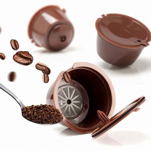 Cápsulas de Café Reutilizables Compatibles con <span class=keywords><strong>Dolce</strong></span> <span class=keywords><strong>Gusto</strong></span>, Recargables, de Plástico, Filtros de Café <span class=keywords><strong>Dolce</strong></span> <span class=keywords><strong>Gusto</strong></span> - Product Image 1