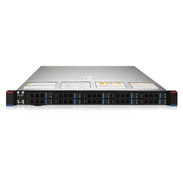 OEM server Gooxi 10LFF server SL101-D10R-G3 Xeon 8352V cpu 10TB hardisk 1u