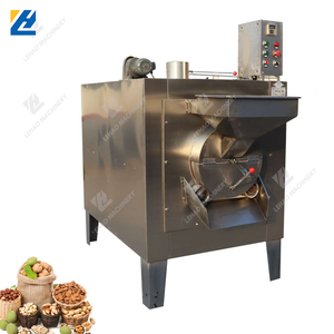Commercial Gas Groundnut Nuts Roasting Machine <strong>Multi</strong> Functional Peanut Almond Soybean Rotary <strong>Roaster</strong> - Product Image 1